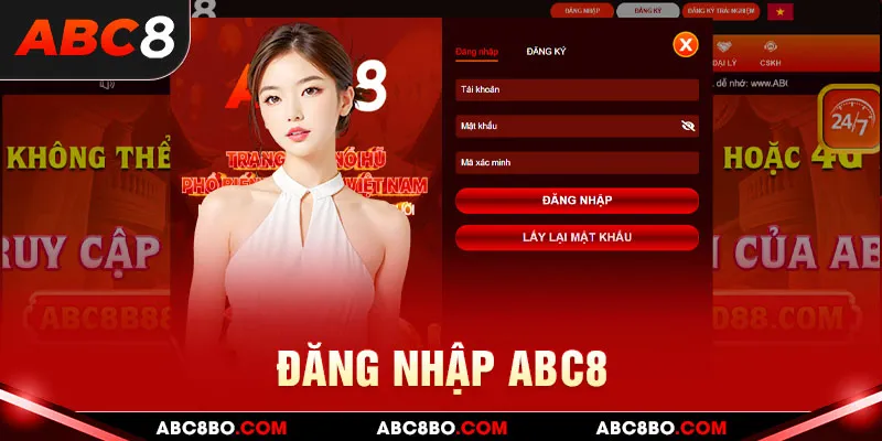 Đăng nhập ABC8